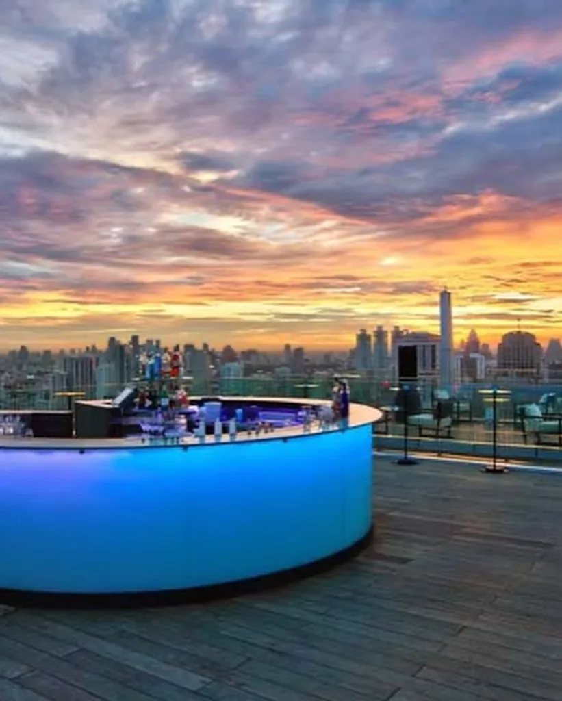 Octave rooftop bar in Bangkok